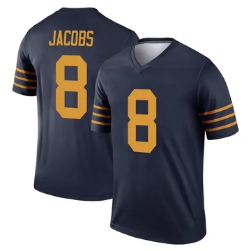 Youth Nike Green Bay Packers Josh Jacobs Navy The 1923 Classic Jersey - Legend