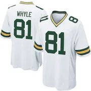 Youth Nike Green Bay Packers Josh Whyle White Jersey - Game