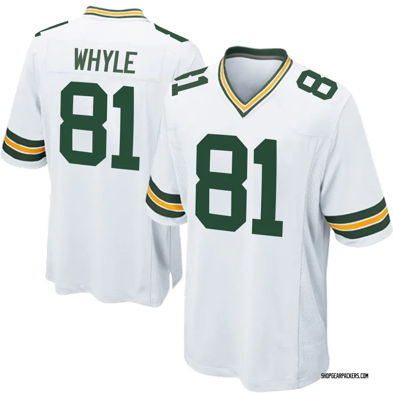 Youth Nike Green Bay Packers Josh Whyle White Jersey - Game