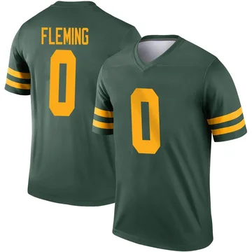Youth Nike Green Bay Packers Julian Fleming Green Alternate Jersey - Legend