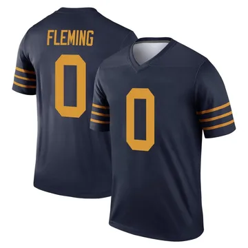 Youth Nike Green Bay Packers Julian Fleming Navy The 1923 Classic Jersey - Legend