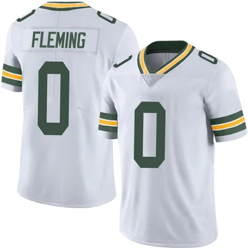 Youth Nike Green Bay Packers Julian Fleming White Vapor Untouchable Jersey - Limited