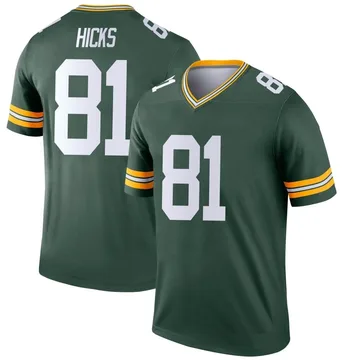 Youth Nike Green Bay Packers Julian Hicks Green Jersey - Legend