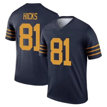 Youth Nike Green Bay Packers Julian Hicks Navy The 1923 Classic Jersey - Legend
