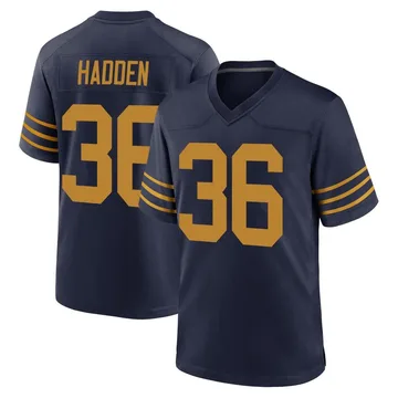 Youth Nike Green Bay Packers Kamal Hadden Navy The 1923 Classic Jersey - Game