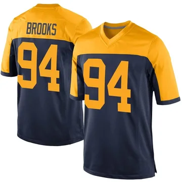 Youth Nike Green Bay Packers Karl Brooks Navy Alternate Jersey - Game