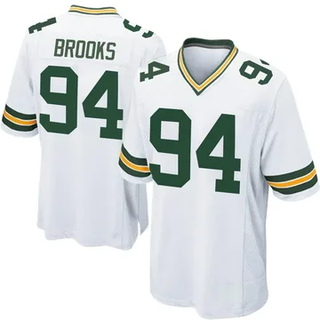Youth Nike Green Bay Packers Karl Brooks White Jersey - Game