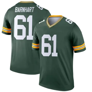 Youth Nike Green Bay Packers Karsen Barnhart Green Jersey - Legend