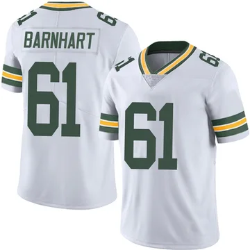 Youth Nike Green Bay Packers Karsen Barnhart White Vapor Untouchable Jersey - Limited
