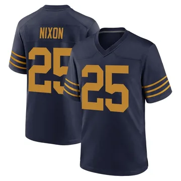 Youth Nike Green Bay Packers Keisean Nixon Navy The 1923 Classic Jersey - Game