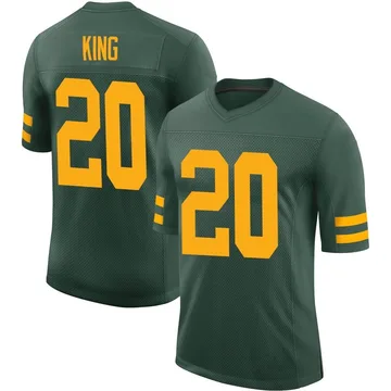 Nike Green Bay Packers No20 Kevin King White Youth 100th Season Stitched NFL Vapor Untouchable Limited Jersey