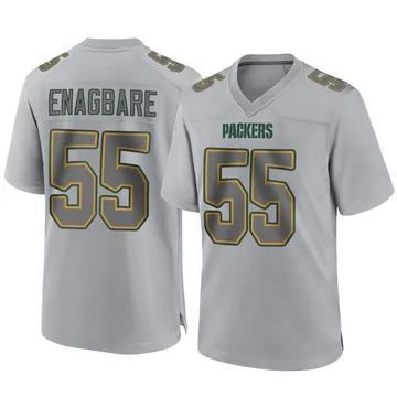 Youth Nike Green Bay Packers Kingsley Enagbare Gray Atmosphere Fashion Jersey - Game