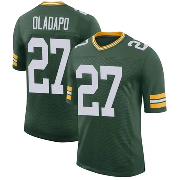 Youth Nike Green Bay Packers Kitan Oladapo Green Classic Jersey - Limited