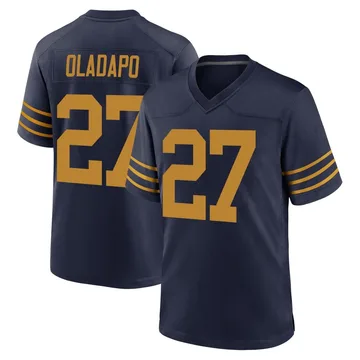 Youth Nike Green Bay Packers Kitan Oladapo Navy The 1923 Classic Jersey - Game