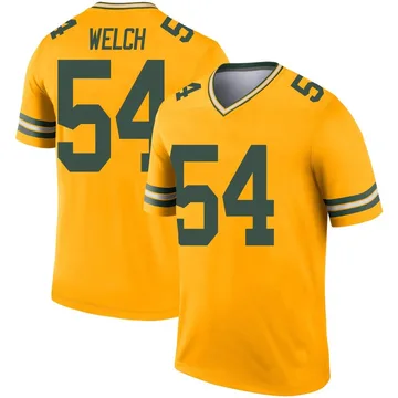Youth Nike Green Bay Packers Kristian Welch Gold Inverted Jersey - Legend