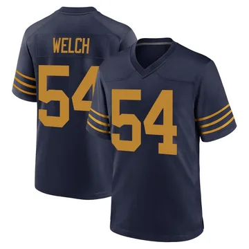 Youth Nike Green Bay Packers Kristian Welch Navy The 1923 Classic Jersey - Game