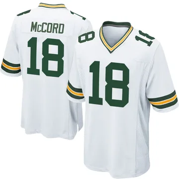 Youth Nike Green Bay Packers Kyle McCord White Jersey - Game