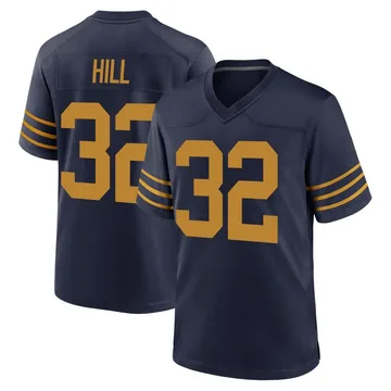 Youth Nike Green Bay Packers Kylin Hill Navy The 1923 Classic Jersey - Game