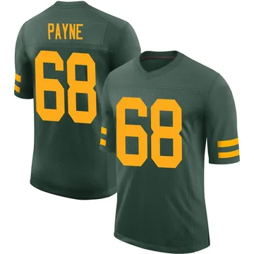 Youth Nike Green Bay Packers Leonard Payne Green Alternate Vapor Jersey - Limited