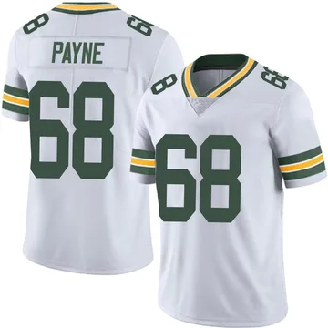 Youth Nike Green Bay Packers Leonard Payne White Vapor Untouchable Jersey - Limited