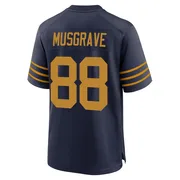 Youth Nike Green Bay Packers Luke Musgrave Navy The 1923 Classic Jersey - Game