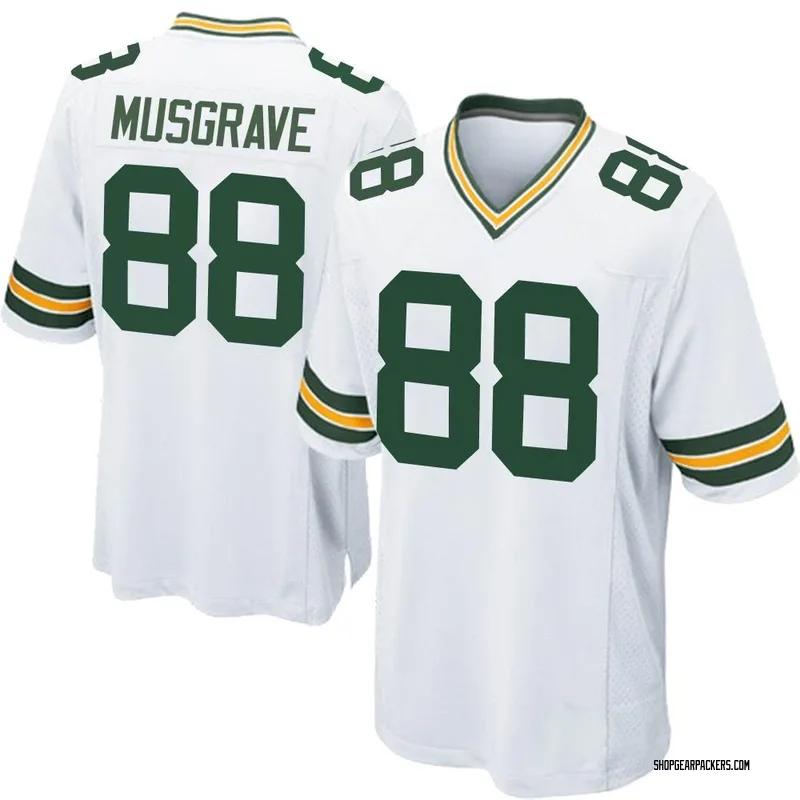 Youth Nike Green Bay Packers Luke Musgrave White Jersey - Game