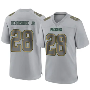 Youth Nike Green Bay Packers MJ Devonshire Jr. Gray Atmosphere Fashion Jersey - Game