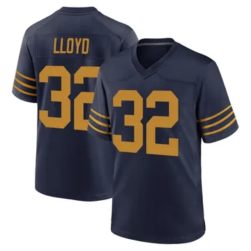 Youth Nike Green Bay Packers MarShawn Lloyd Navy The 1923 Classic Jersey - Game