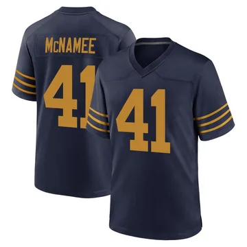 Youth Nike Green Bay Packers Mark McNamee Navy The 1923 Classic Jersey - Game