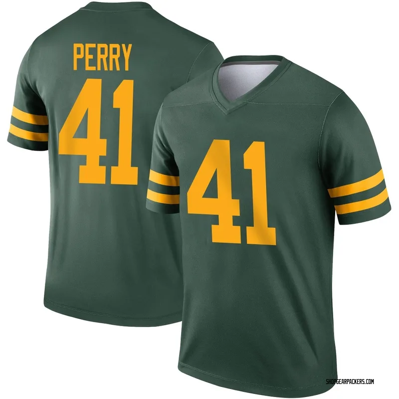 Youth Nike Green Bay Packers Mark Perry Green Alternate Jersey - Legend