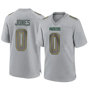Youth Nike Green Bay Packers Marlon Jones Gray Atmosphere Fashion Jersey - Game