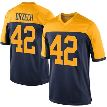Youth Nike Green Bay Packers Matt Orzech Navy Alternate Jersey - Game
