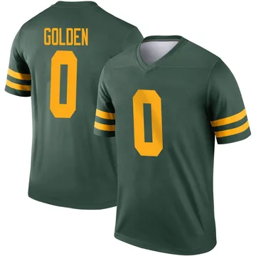 Youth Nike Green Bay Packers Matthew Golden Green Alternate Jersey - Legend