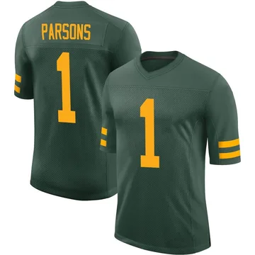 Youth Nike Green Bay Packers Micah Parsons Green Alternate Vapor Jersey - Limited