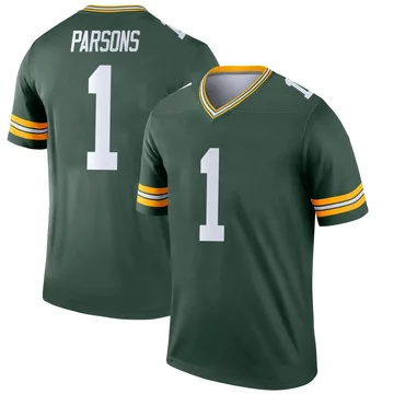 Youth Nike Green Bay Packers Micah Parsons Green Jersey - Legend