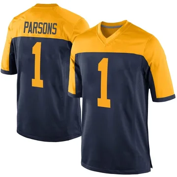 Youth Nike Green Bay Packers Micah Parsons Navy Alternate Jersey - Game