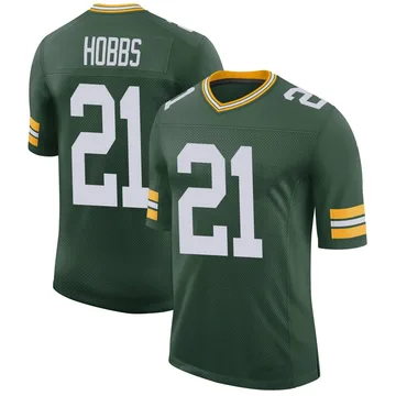 Youth Nike Green Bay Packers Nate Hobbs Green Classic Jersey - Limited