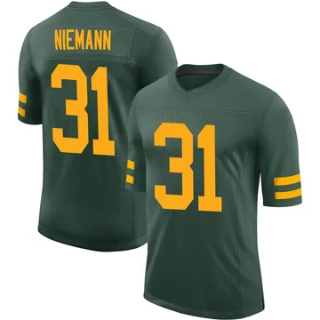 Youth Nike Green Bay Packers Nick Niemann Green Alternate Vapor Jersey - Limited