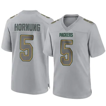 Youth Nike Green Bay Packers Paul Hornung Gray Atmosphere Fashion Jersey - Game