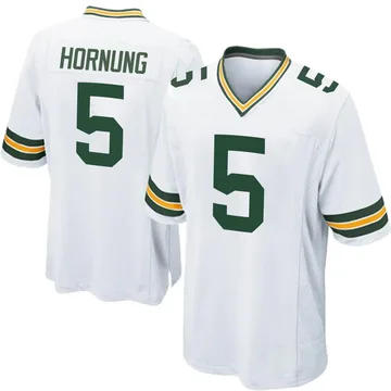 Youth Nike Green Bay Packers Paul Hornung White Jersey - Game