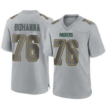 Youth Nike Green Bay Packers Quinton Bohanna Gray Atmosphere Fashion Jersey - Game