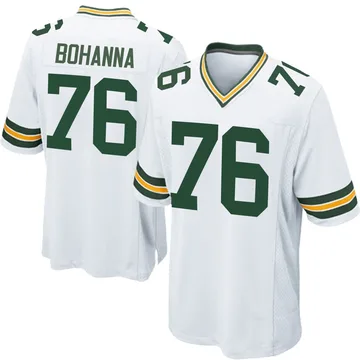 Youth Nike Green Bay Packers Quinton Bohanna White Jersey - Game
