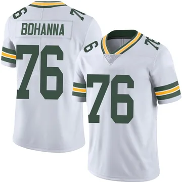 Youth Nike Green Bay Packers Quinton Bohanna White Vapor Untouchable Jersey - Limited