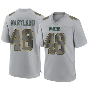 Youth Nike Green Bay Packers RJ Maryland Gray Atmosphere Fashion Jersey - Game