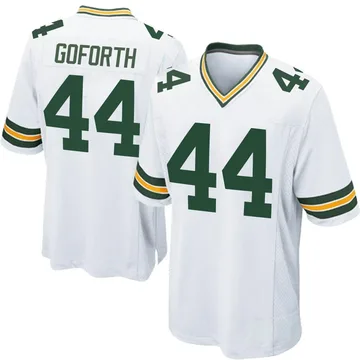 Youth Nike Green Bay Packers Ralen Goforth White Jersey - Game