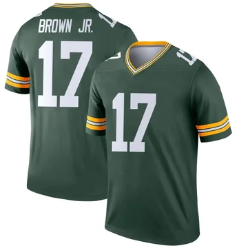 Youth Nike Green Bay Packers Sam Brown Jr. Green Jersey - Legend