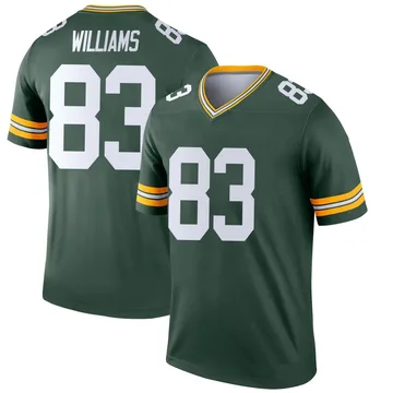 Youth Nike Green Bay Packers Savion Williams Green Jersey - Legend
