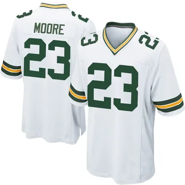 Youth Nike Green Bay Packers Skyy Moore White Jersey - Game