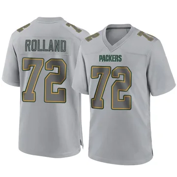 Youth Nike Green Bay Packers Spencer Rolland Gray Atmosphere Fashion Jersey - Game