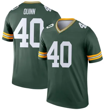 Youth Nike Green Bay Packers TJ Quinn Green Jersey - Legend